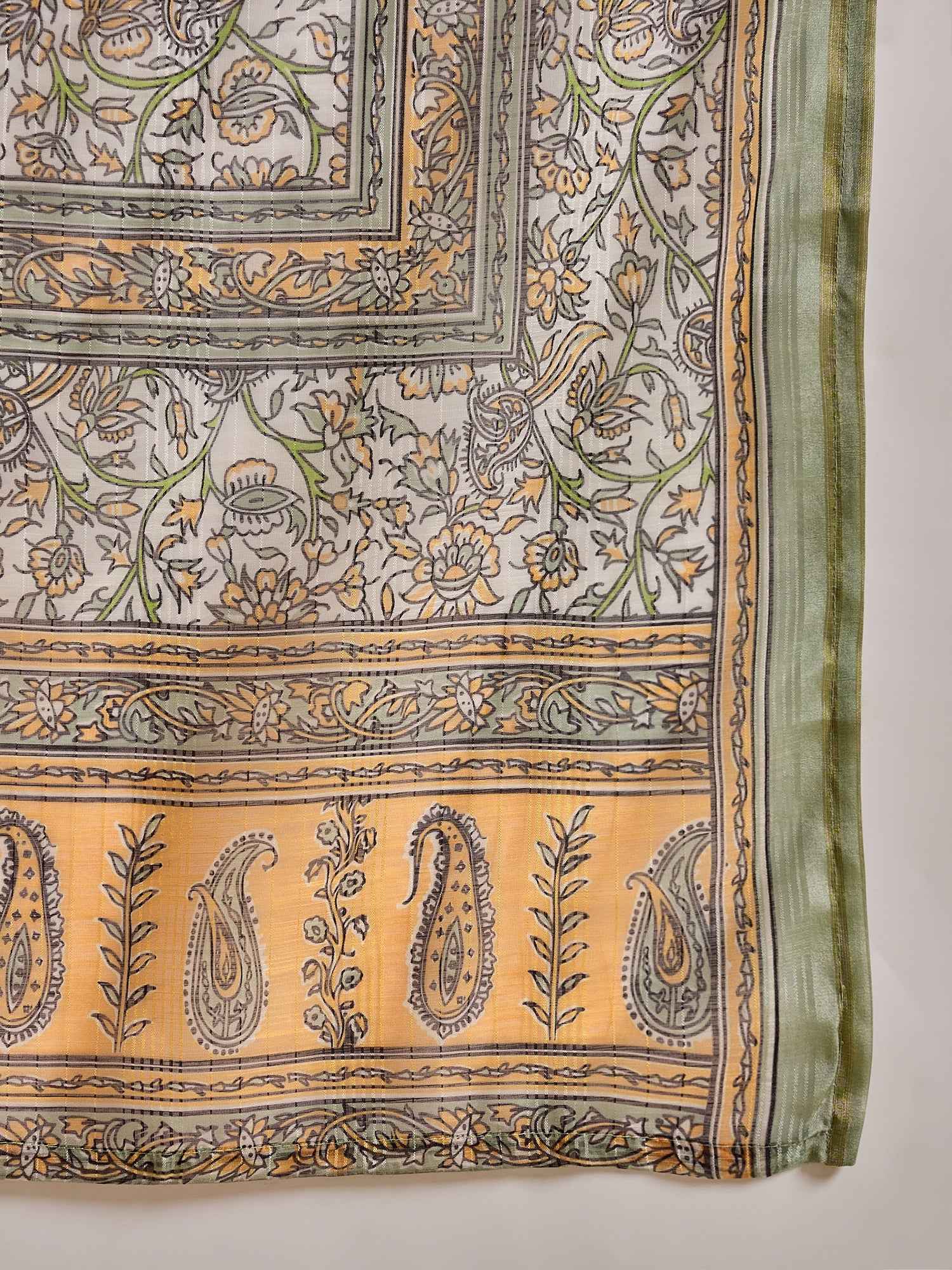 Zainab Women Silk Blend Kurta Pant Dupatta Set