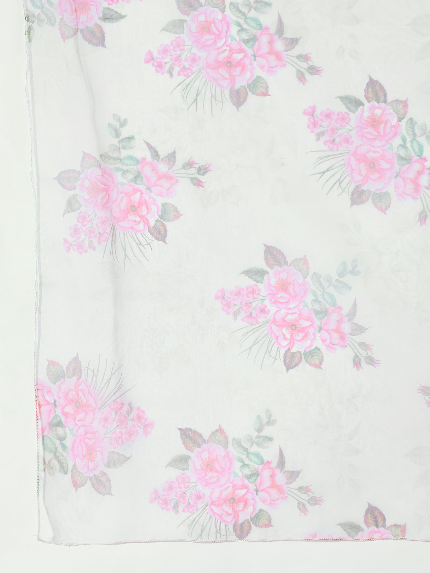 Neelangi Off white Women Kurta and Leggings Duppata Set Chanderi Modal Butti