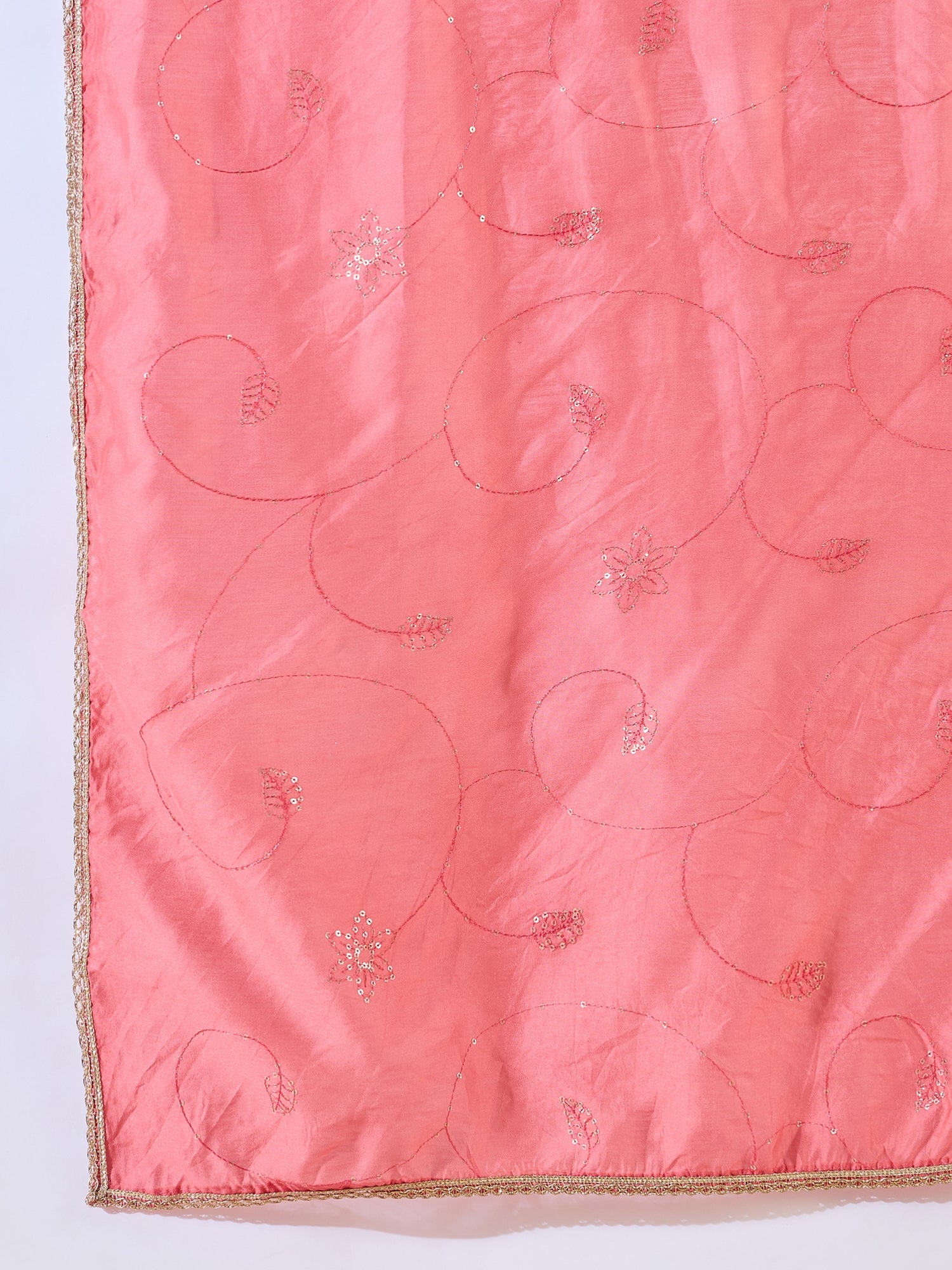 Samriddhi  red Women Kurta and Pant Sets Silk Blend Fabric