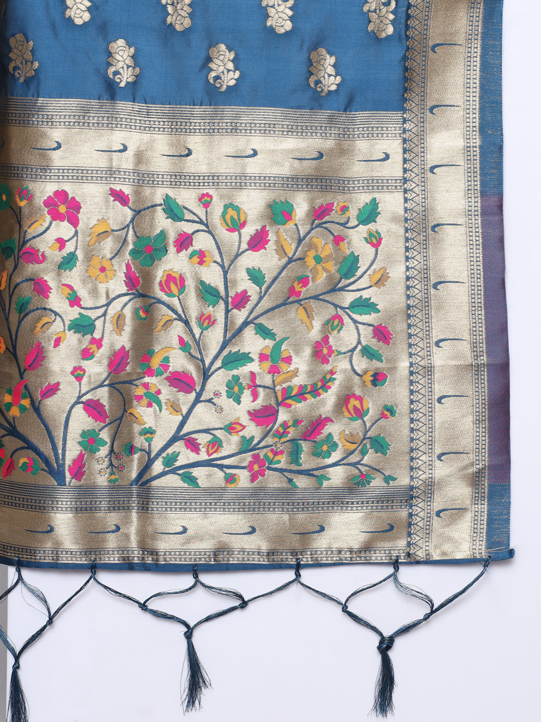 Simran Cotton Silk Jacquard Kurta Pant With Banarasi Silk dupatta