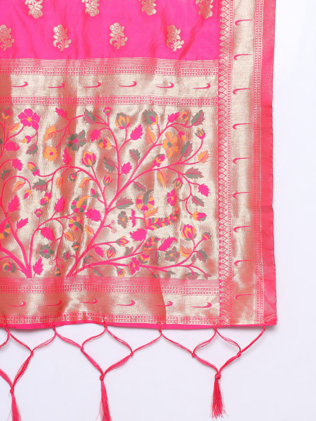 Simran Cotton Silk Jacquard Kurta Pant With Banarasi Silk dupatta