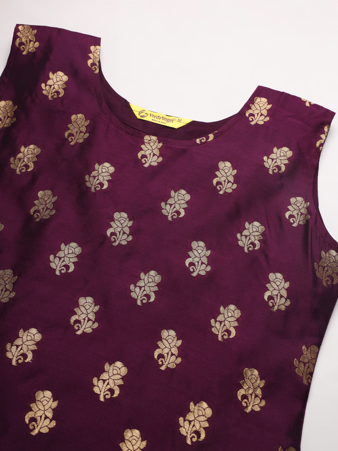 Simran Cotton Silk Jacquard Kurta Pant With Banarasi Silk dupatta