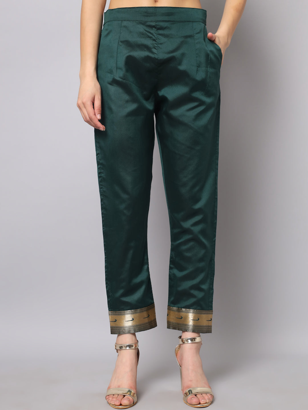 Simran Cotton Silk Jacquard Kurta Pant With Banarasi Silk dupatta