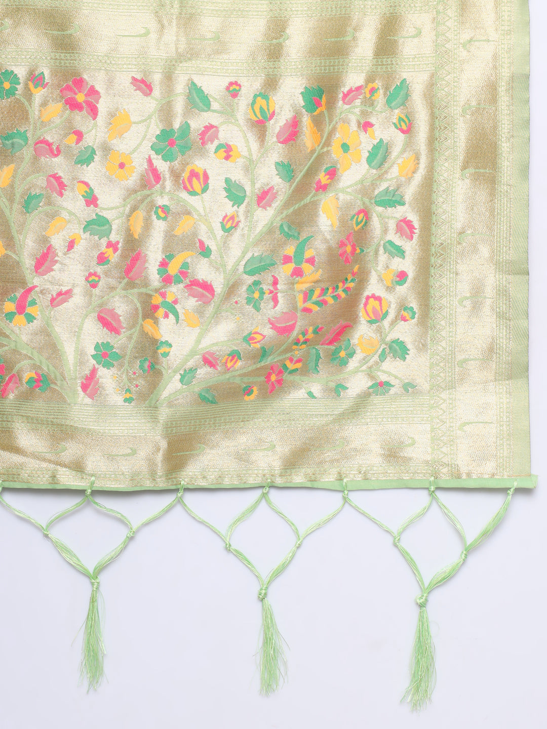 Simran Cotton Silk Jacquard Kurta Pant With Banarasi Silk dupatta
