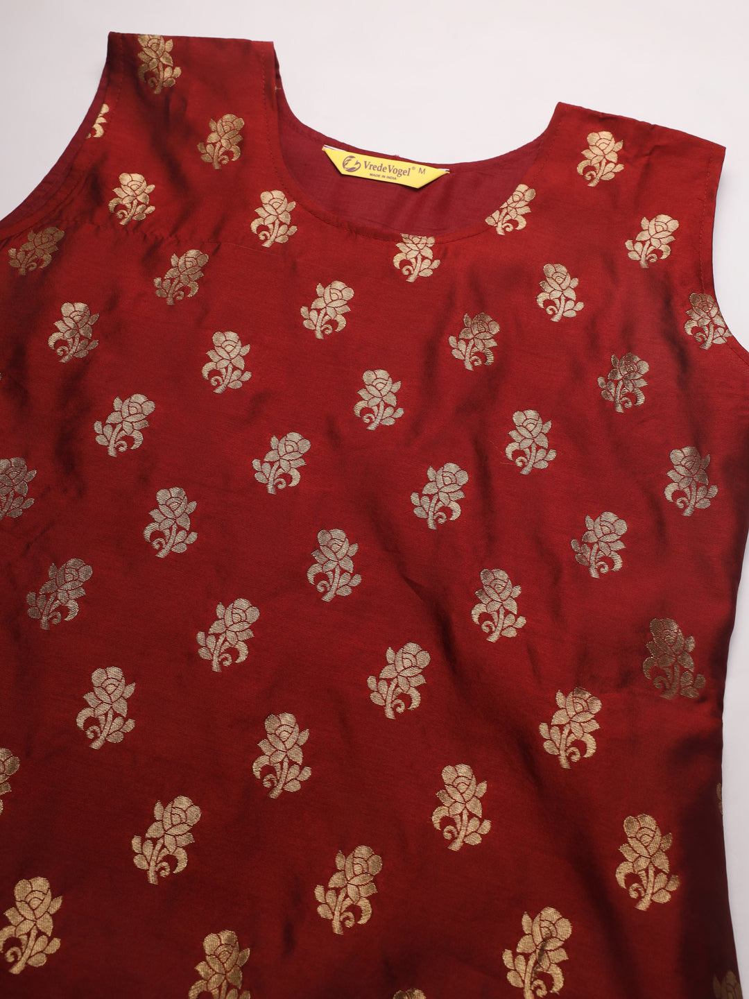 Simran Cotton Silk Jacquard Kurta Pant With Banarasi Silk dupatta