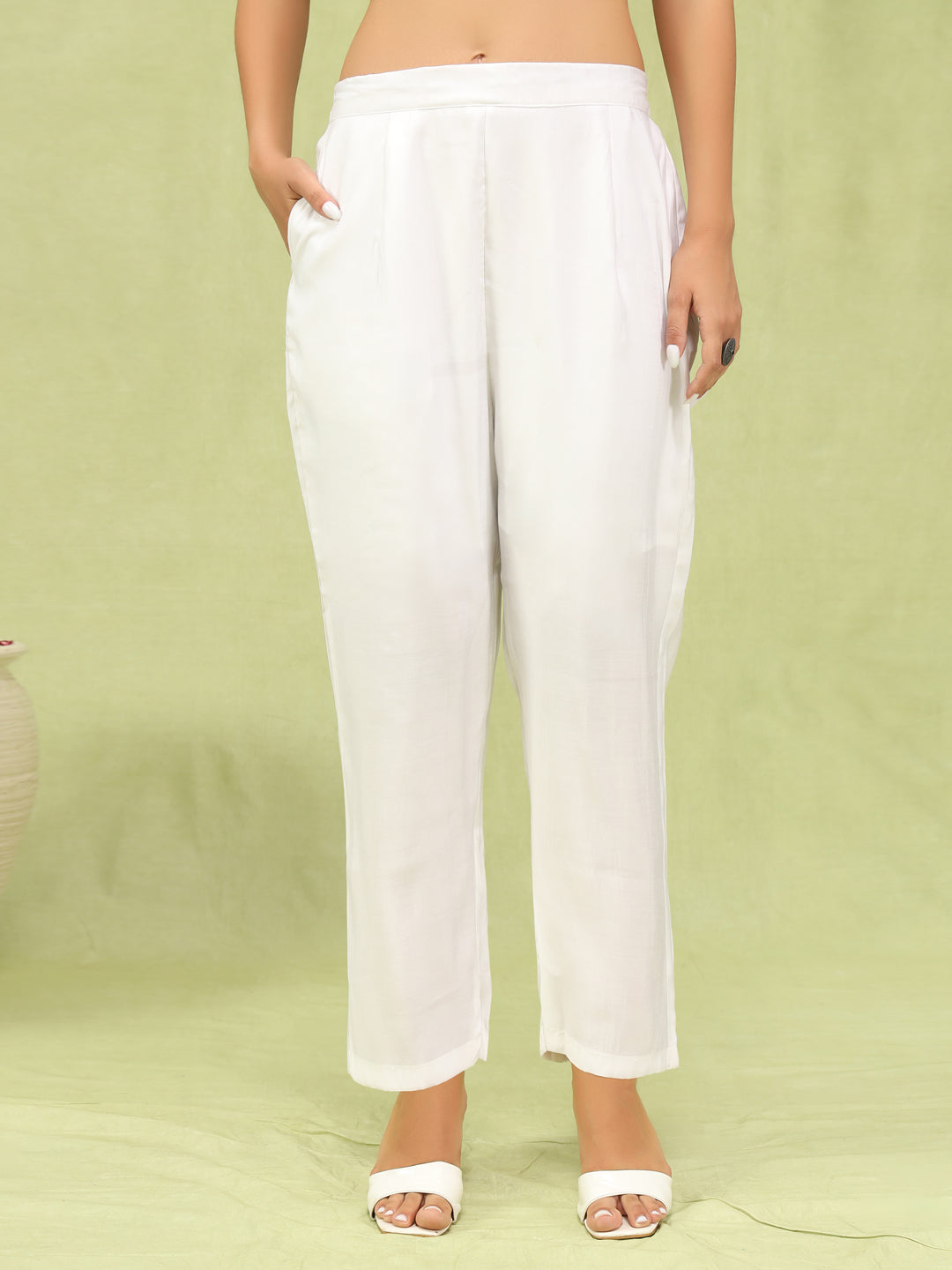 Hansika Women’s Viscose Roman Silk Embroidery Straight Kurta Pant with Dupatta Set