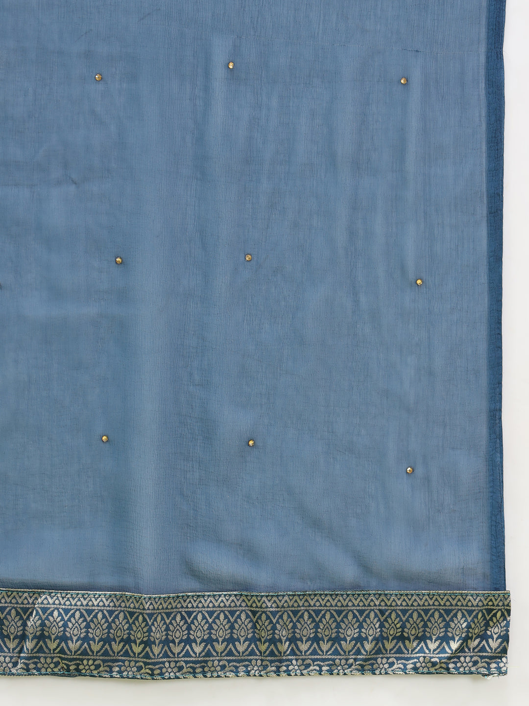 Komal Women Cotton Silk Blend Kurta and Pant Sets with Handwork and Dupatta