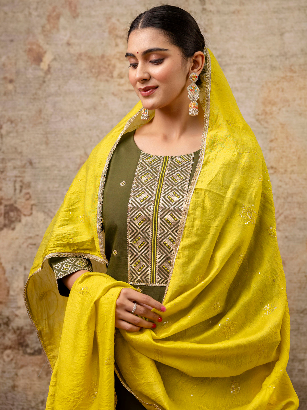 Namrata Women Kurta and Pant Sets Silk Blend Fabric