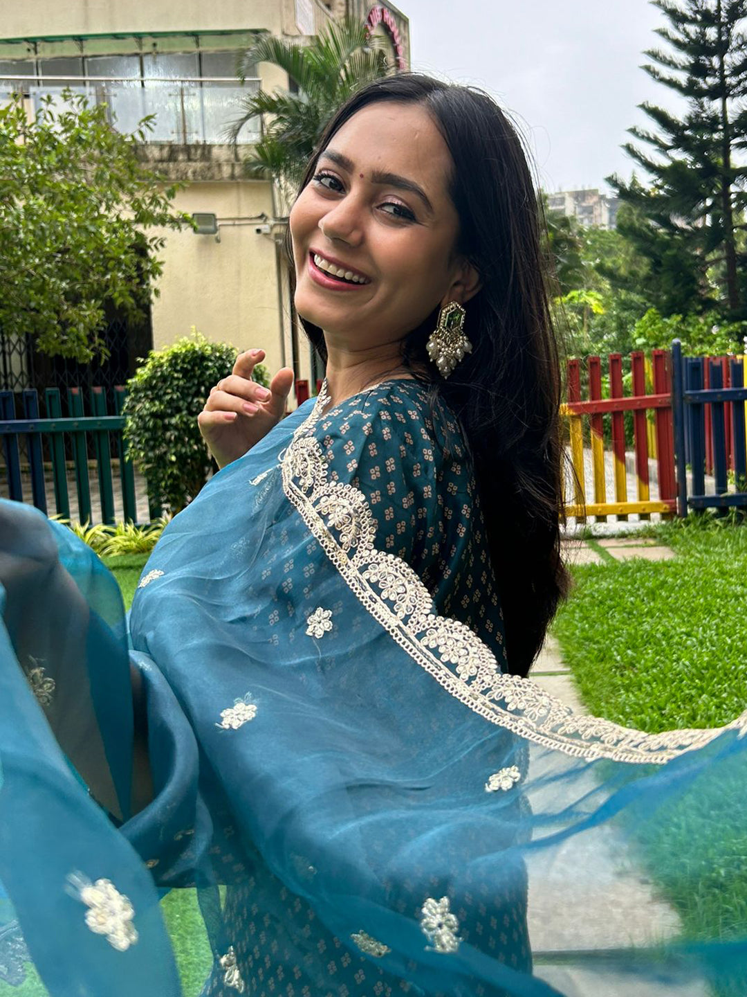 Shagun Women Kurta and Pant Sets Muslin Print Fabric