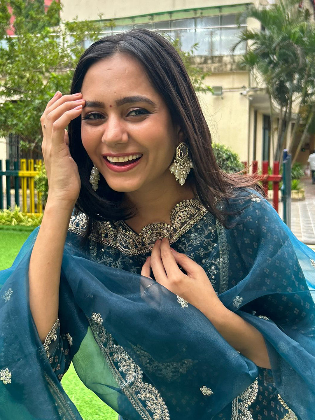 Shagun Women Kurta and Pant Sets Muslin Print Fabric