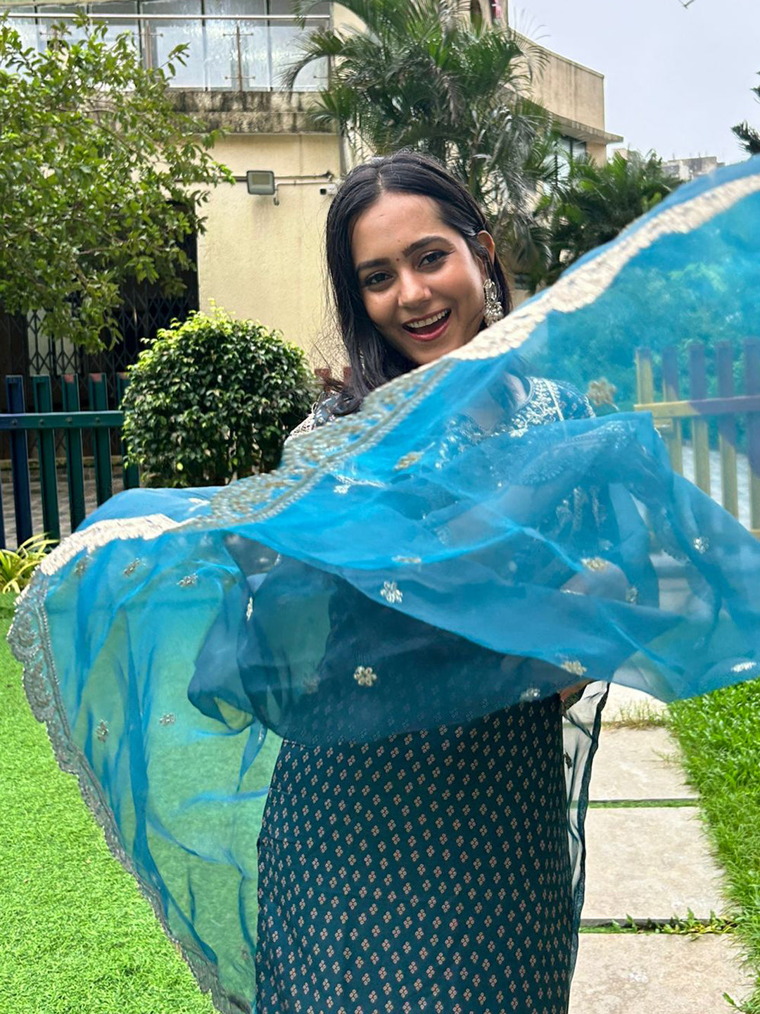 Shagun Women Kurta and Pant Sets Muslin Print Fabric