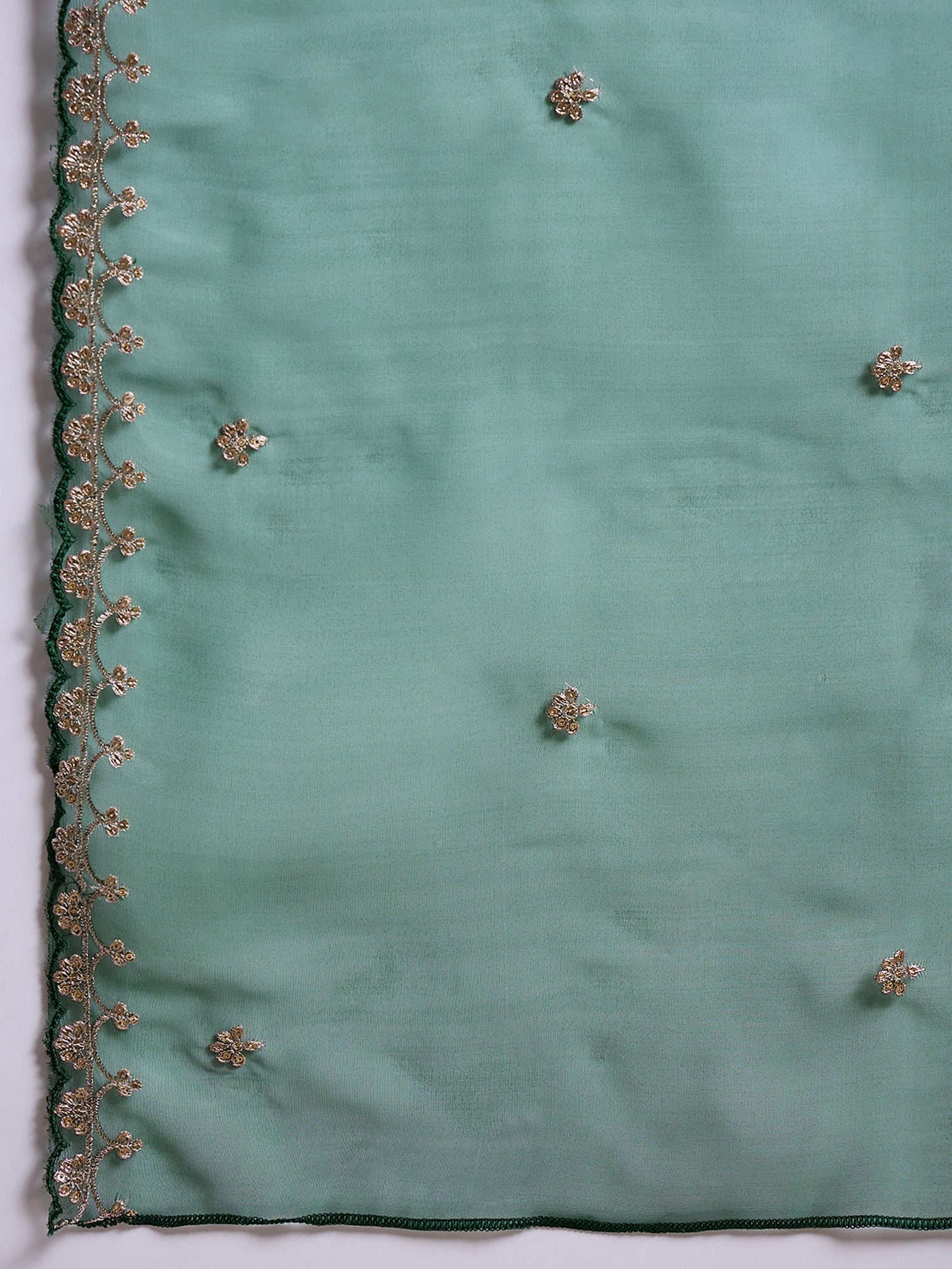 Deepa Women’s Embroidered Chanderi Silk Kurta & Pant Set – Ready-to-Wear Festive Outfit