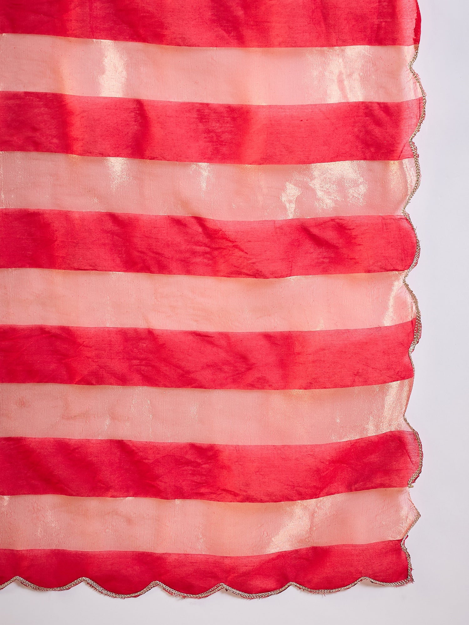 Charvi White Embroidered Silk Blend  Suit Set With Dupatta