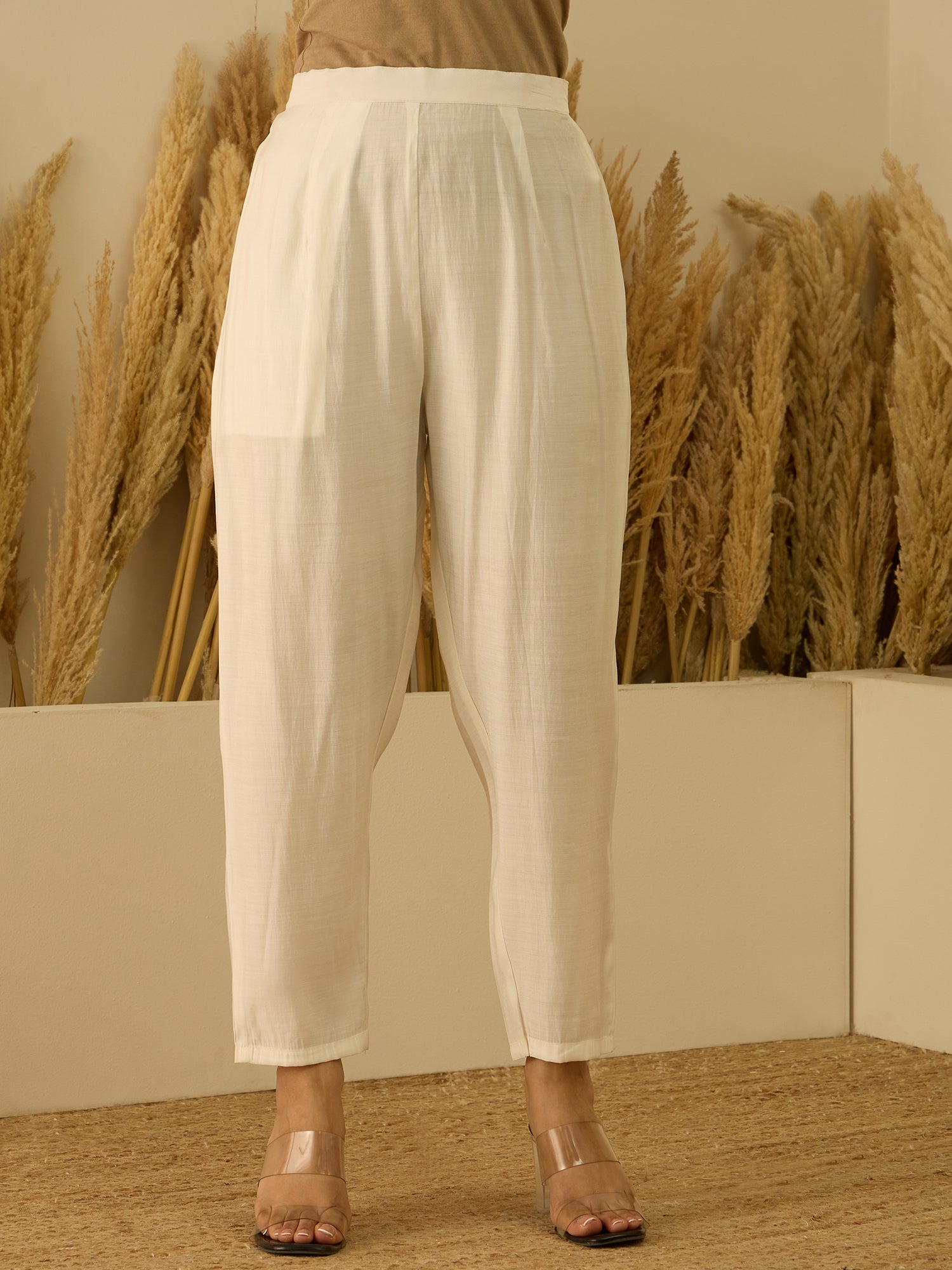 Hansika Women’s Viscose Roman Silk Embroidery Straight Kurta Pant with Dupatta Set