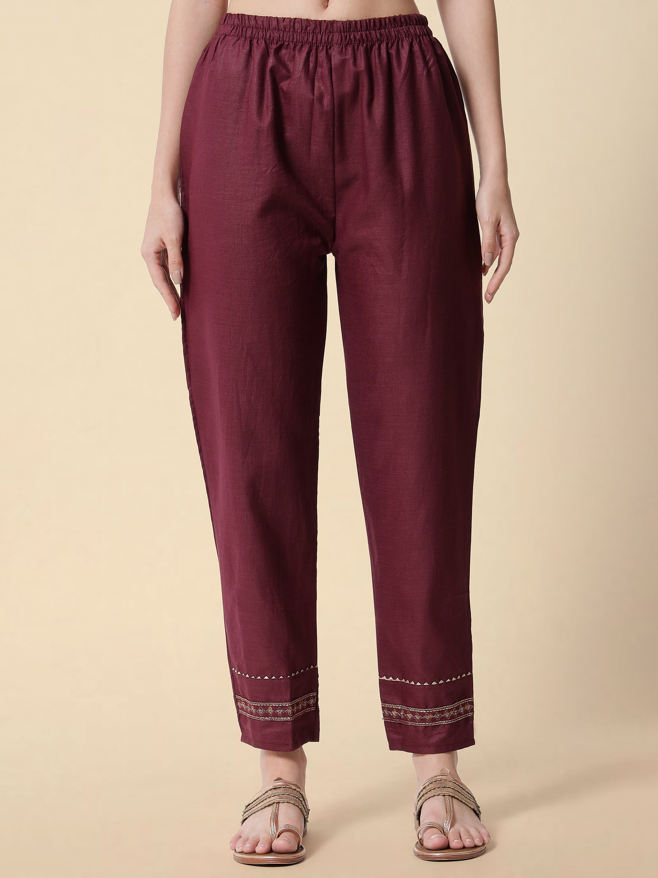 VredeVogel Embroidery Kurta Pant With Net Embroidery Dupatta