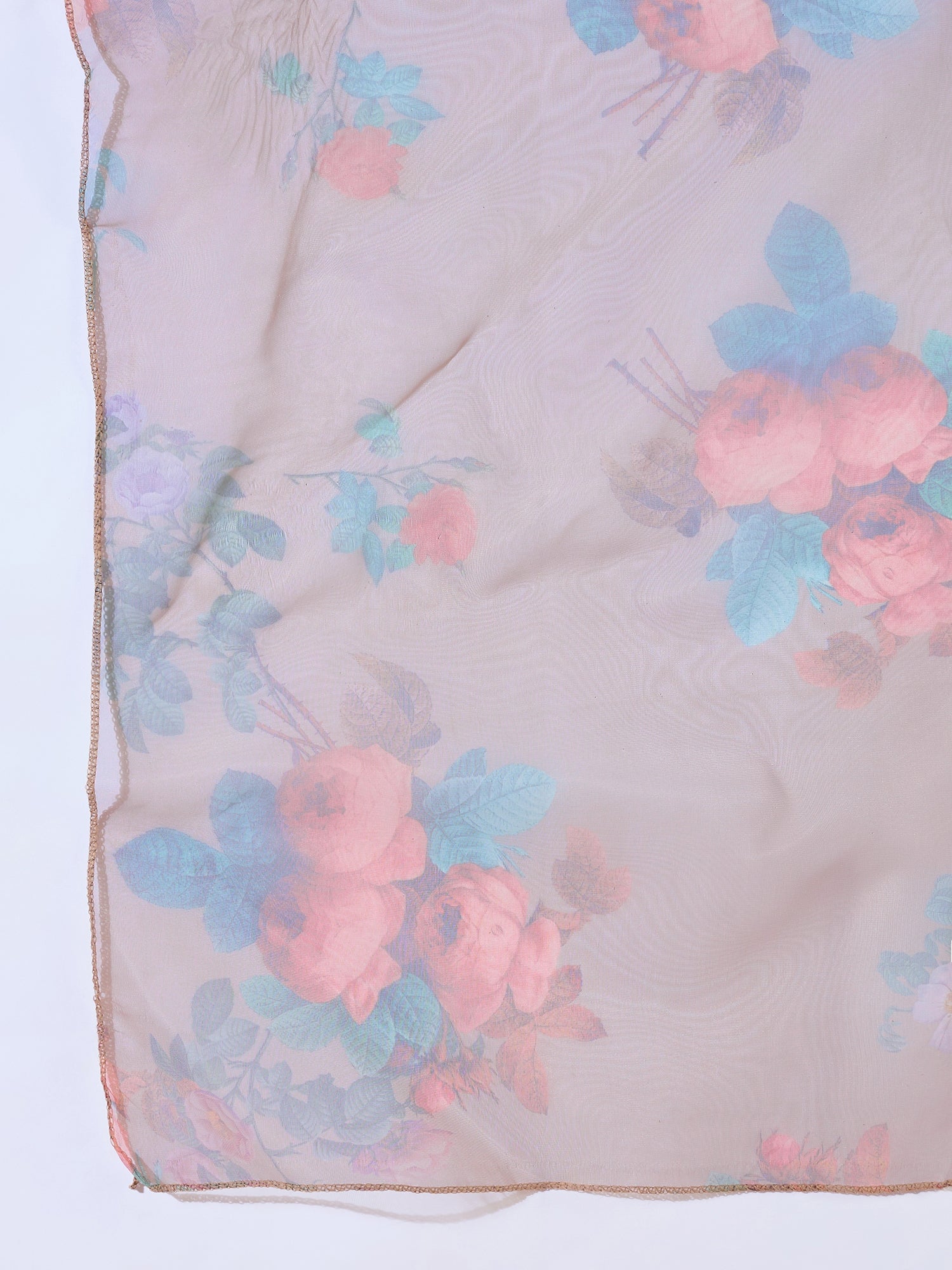 Nirvani  Red Women Kurta and Leggings Duppata Set Chanderi Modal Butti