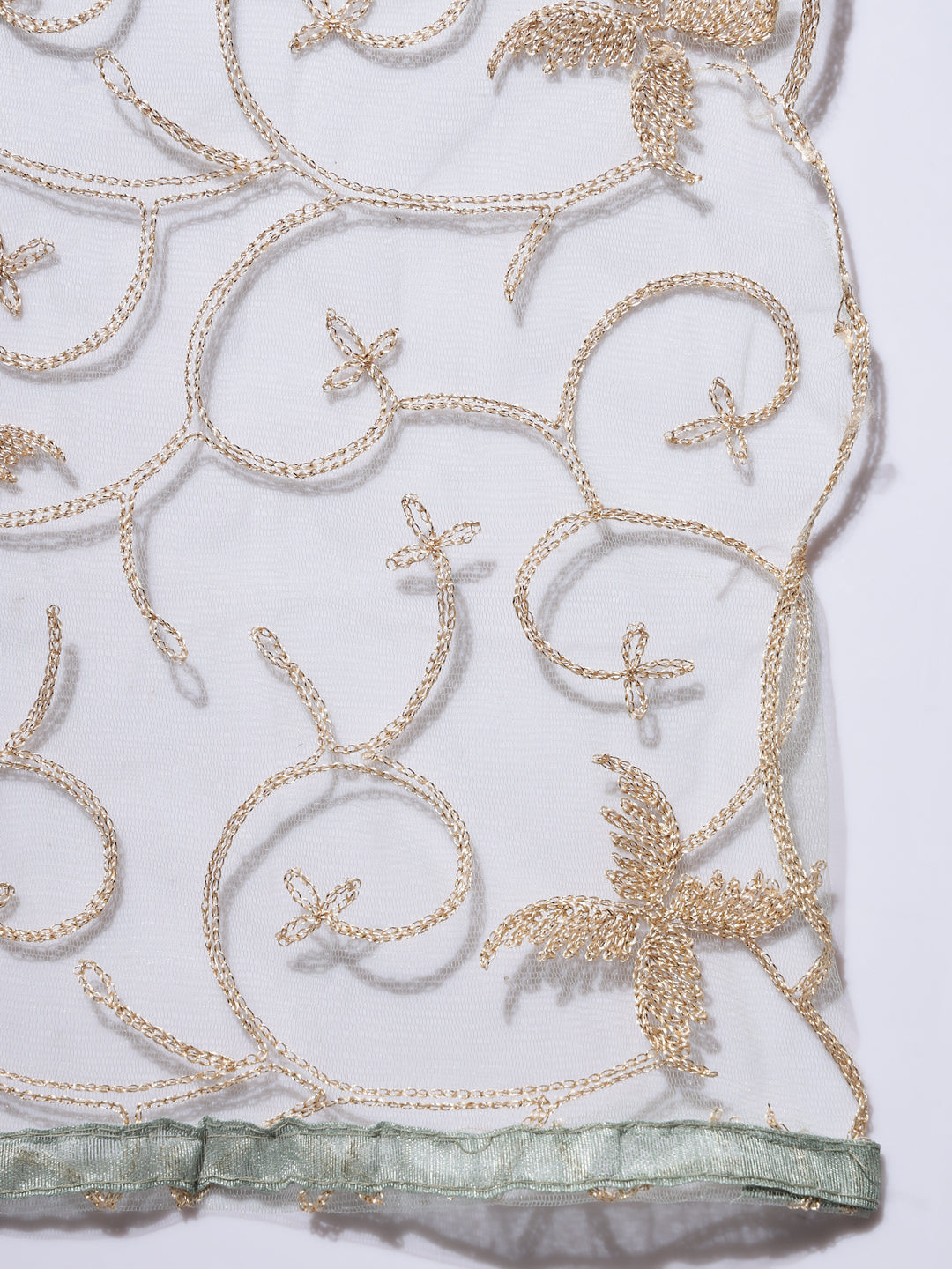 VredeVogel Embroidery Kurta Pant With Net Embroidery Dupatta