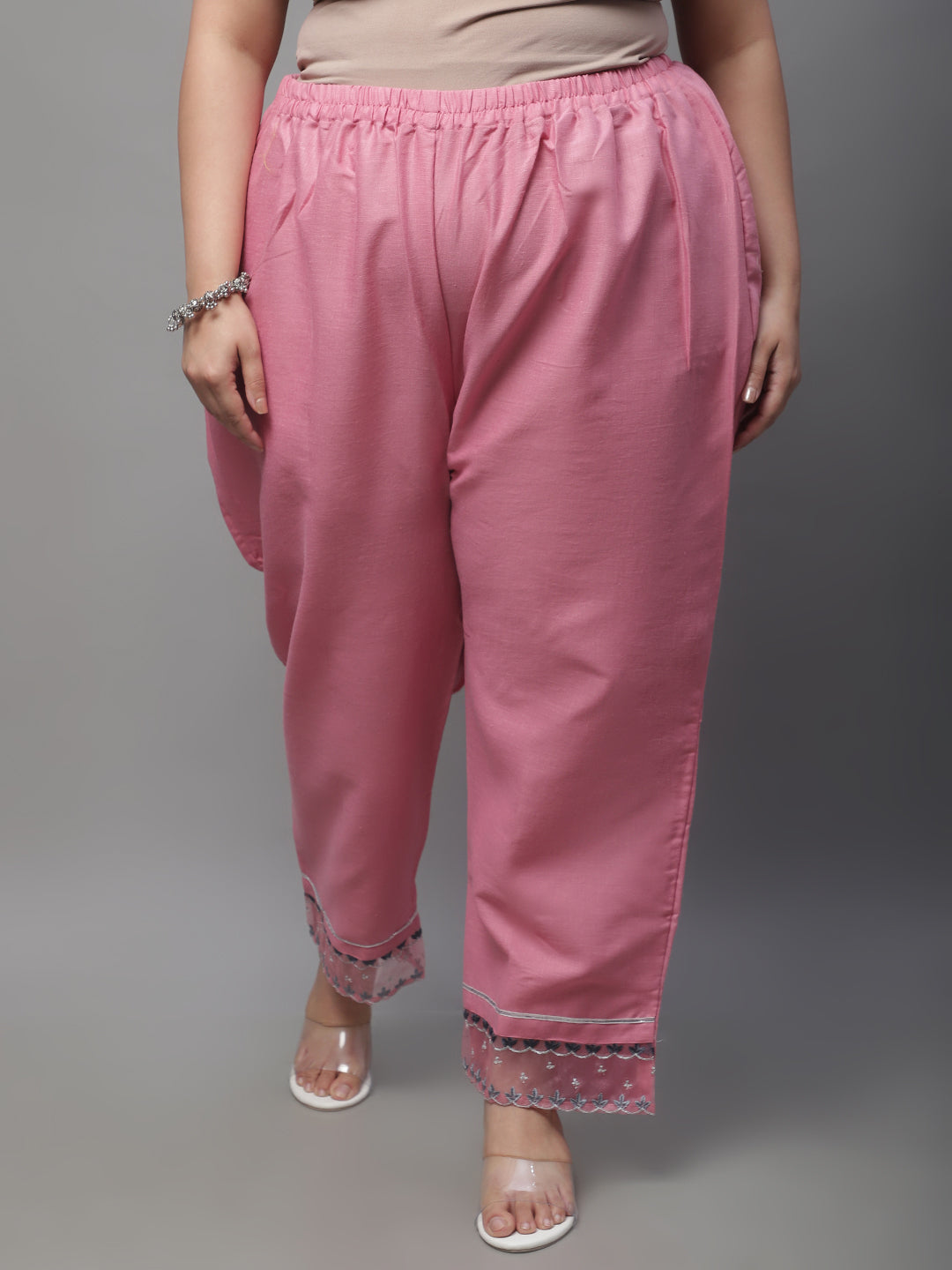 THEORY M 100% raw Silk pants slacks trousers $295 drawstring elastic w –  Jenifers Designer Closet