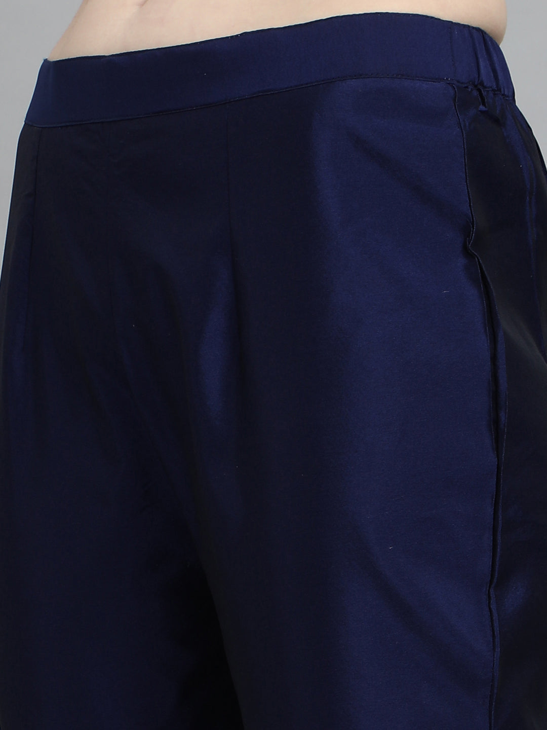 VredeVogel Cotton Silk Kurta and Pant Set with Banarasi Silk Dupatta