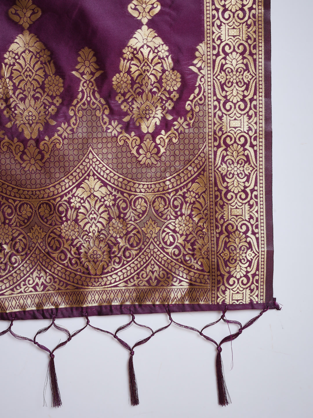 VredeVogel Cotton Silk Kurta and Pant Set with Banarasi Silk Dupatta