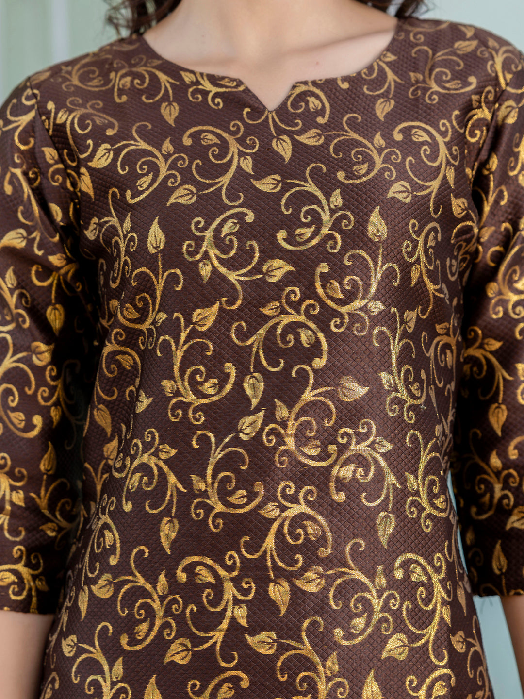 Kanishka Cotton Silk Jacquard Kurta Pant & Banarasi Dupatta Set – Elegant Party Wear Outfit