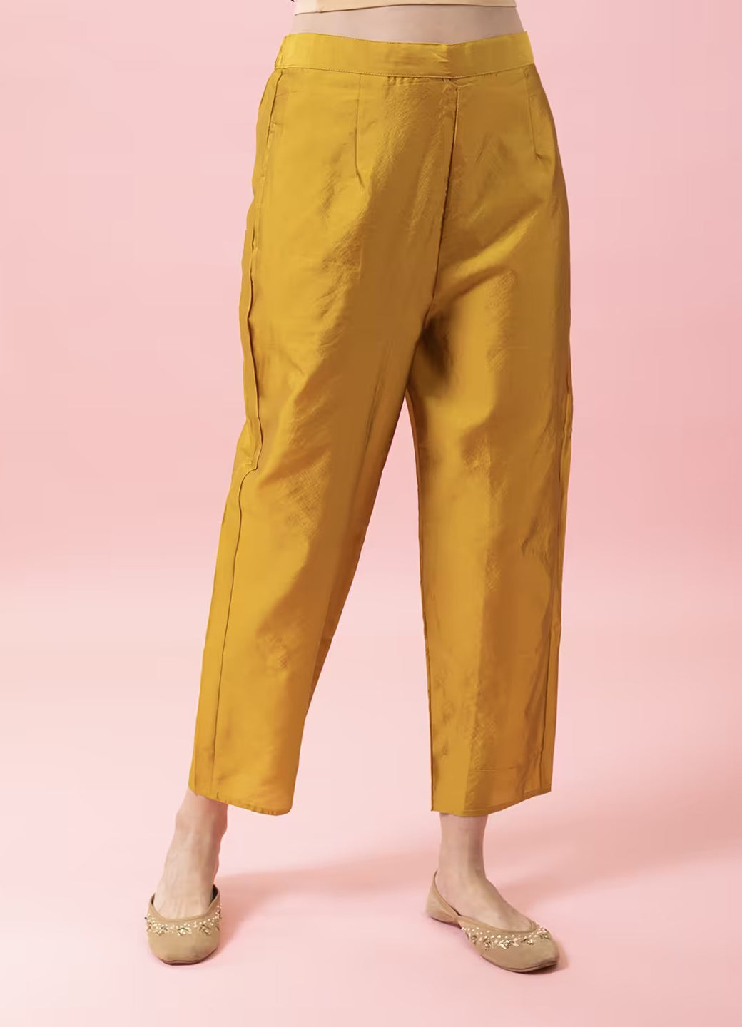 ZariZeenat Cotton Silk Jacquard Kurta Pant & Banarasi Dupatta Set – Elegant Party Wear Outfit