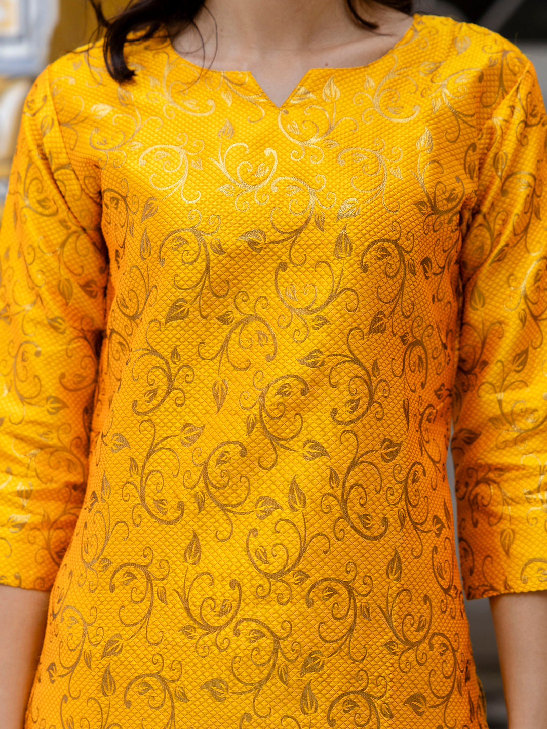 Kanishka Cotton Silk Jacquard Kurta Pant & Banarasi Dupatta Set – Elegant Party Wear Outfit