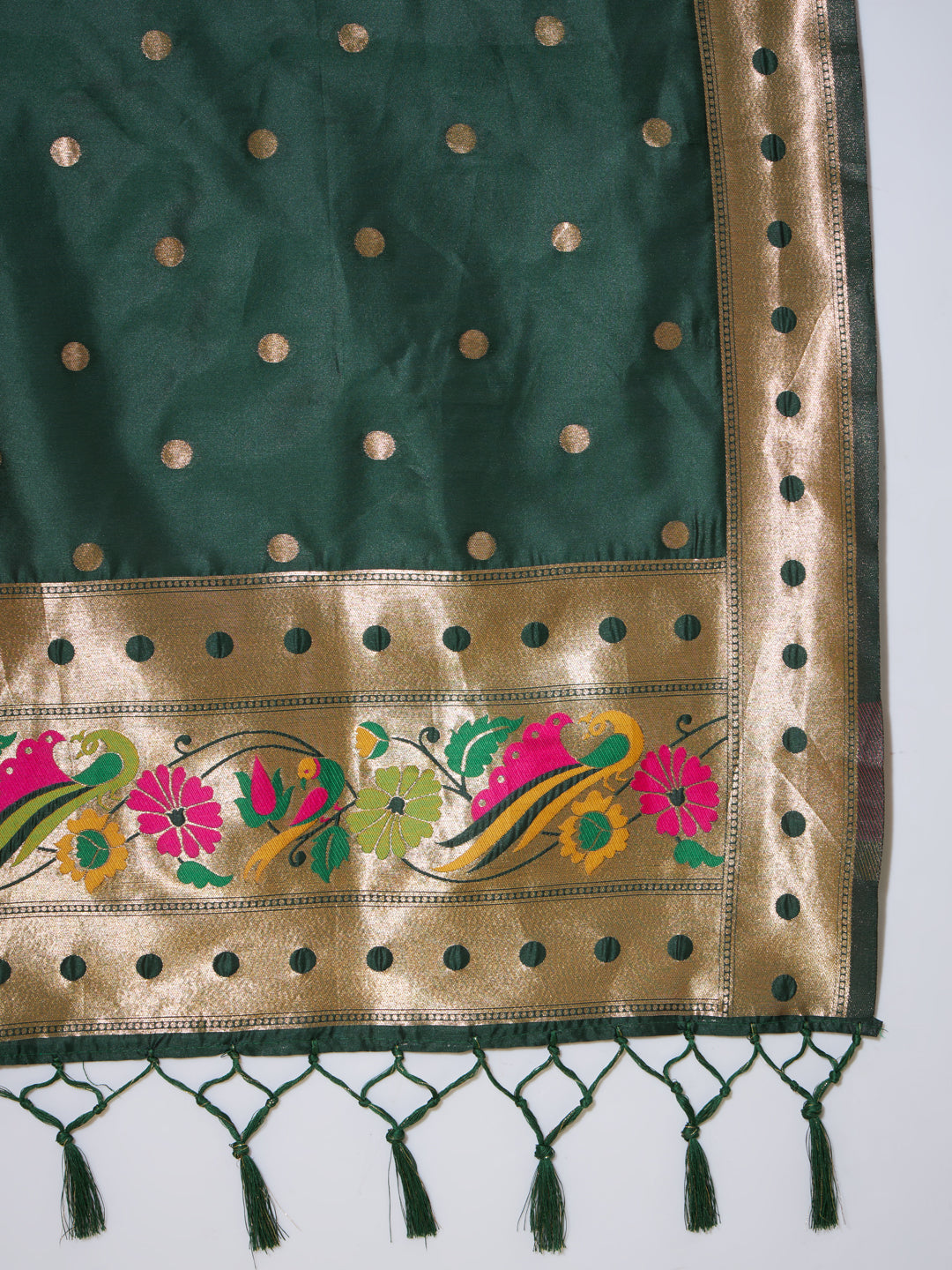 VredeVogel Cotton Silk Jacquard Kurta Pant With Banarasi Silk dupatta