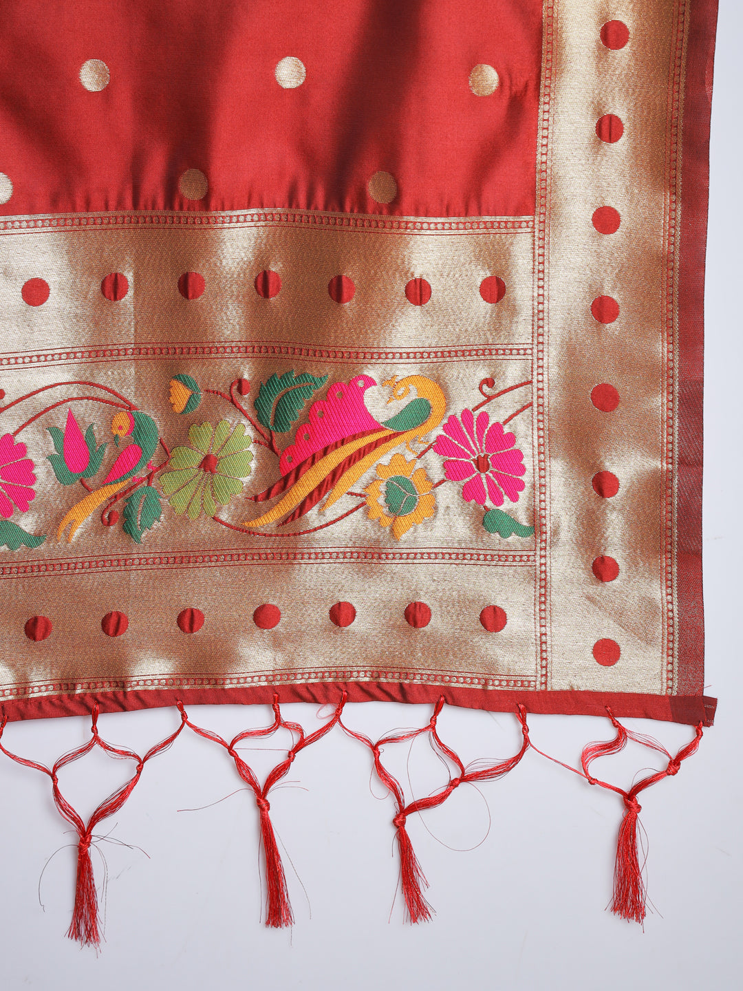 VredeVogel Cotton Silk Jacquard Kurta Pant With Banarasi Silk dupatta