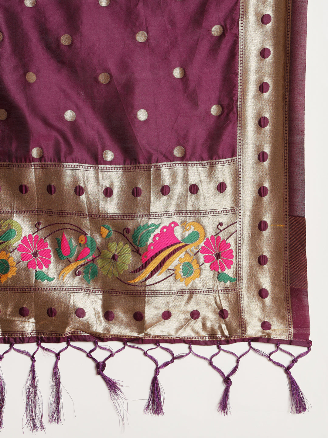 VredeVogel Cotton Silk Jacquard Kurta Pant With Banarasi Silk dupatta