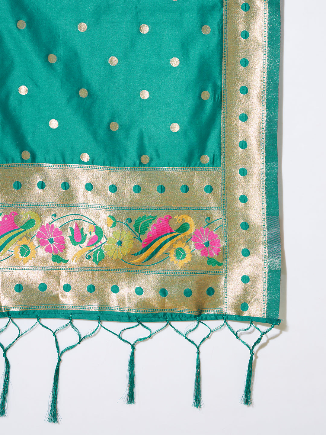 VredeVogel Cotton Silk Jacquard Kurta Pant With Banarasi Silk dupatta