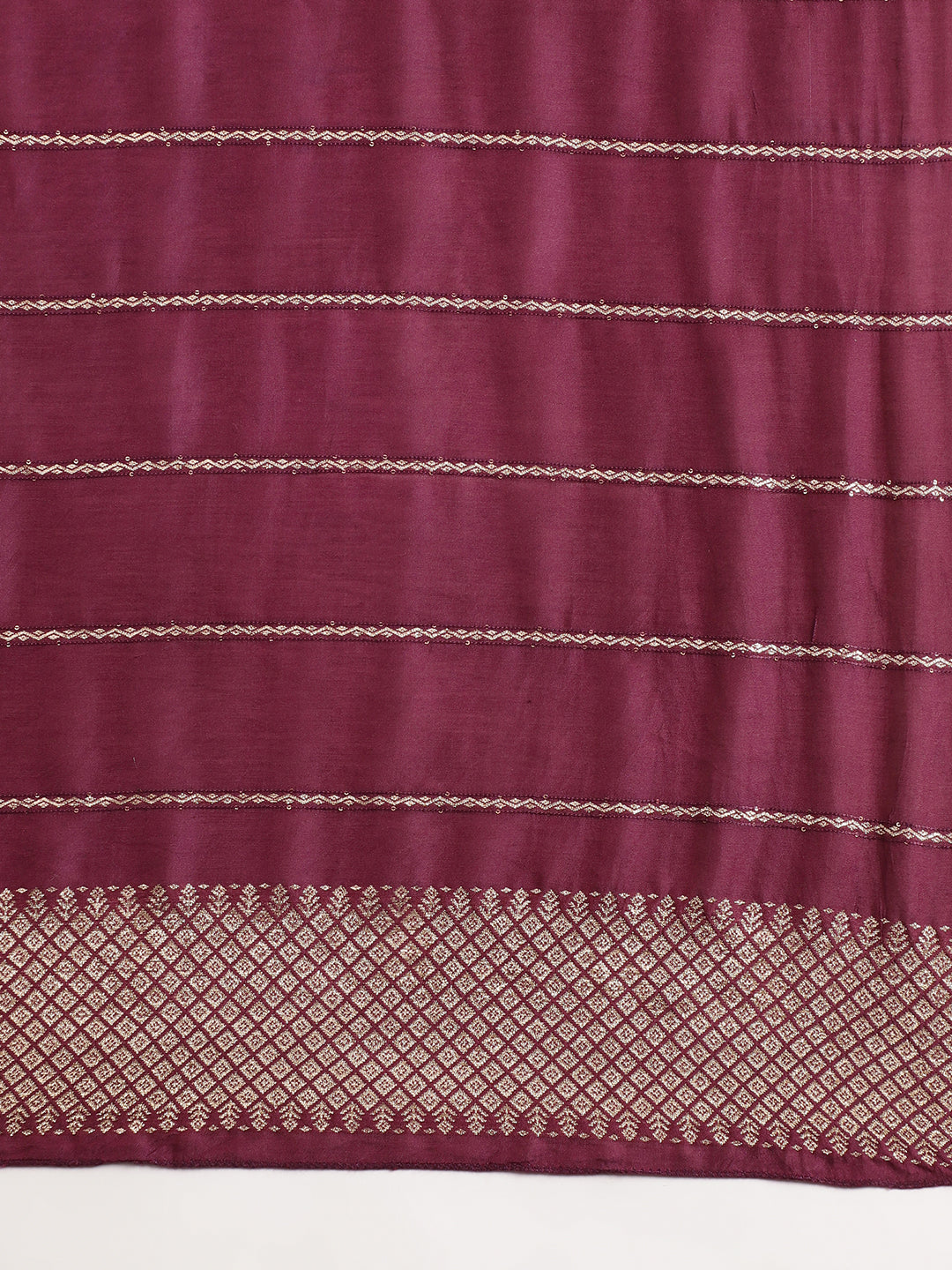 VredeVogel  Women Kurta and Trousers Pant Set Cotton Silk Blend