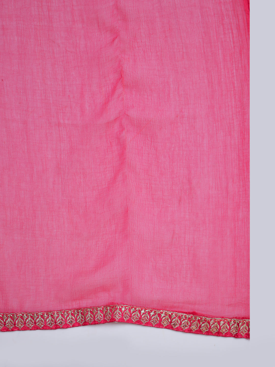 VredeVogel  Women Kurta and Trousers Pant Duppatta Set Silk Blend Nyra Cut