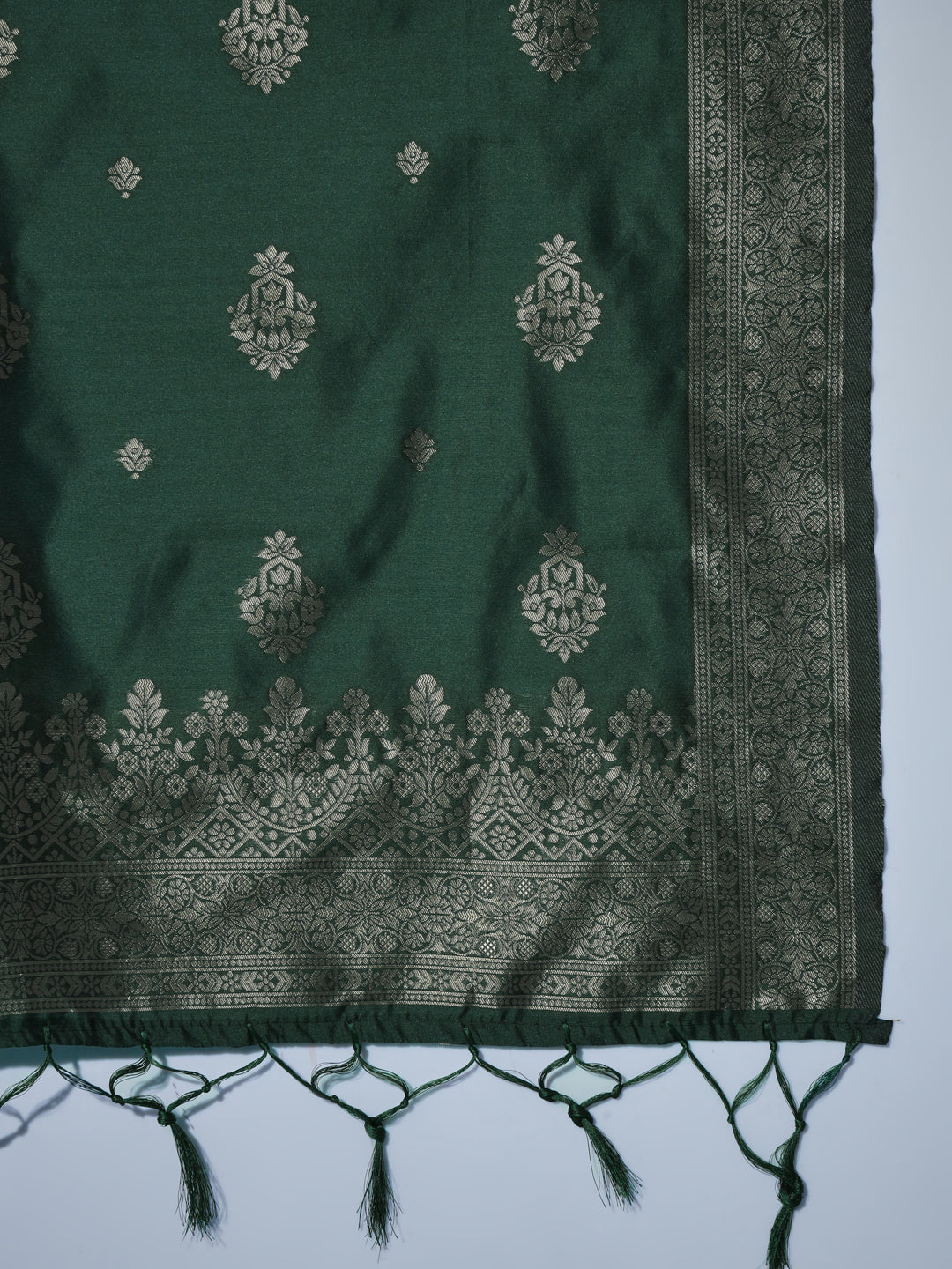 VredeVogel Cotton Silk Jacquard Kurta Pant With Banarasi Silk dupatta