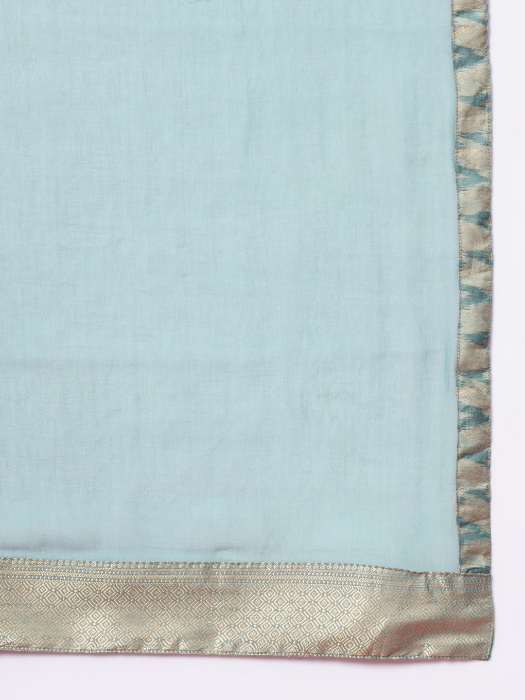 VredeVogel Flared Kurta and Trousers Pant Set Cotton Silk Blend