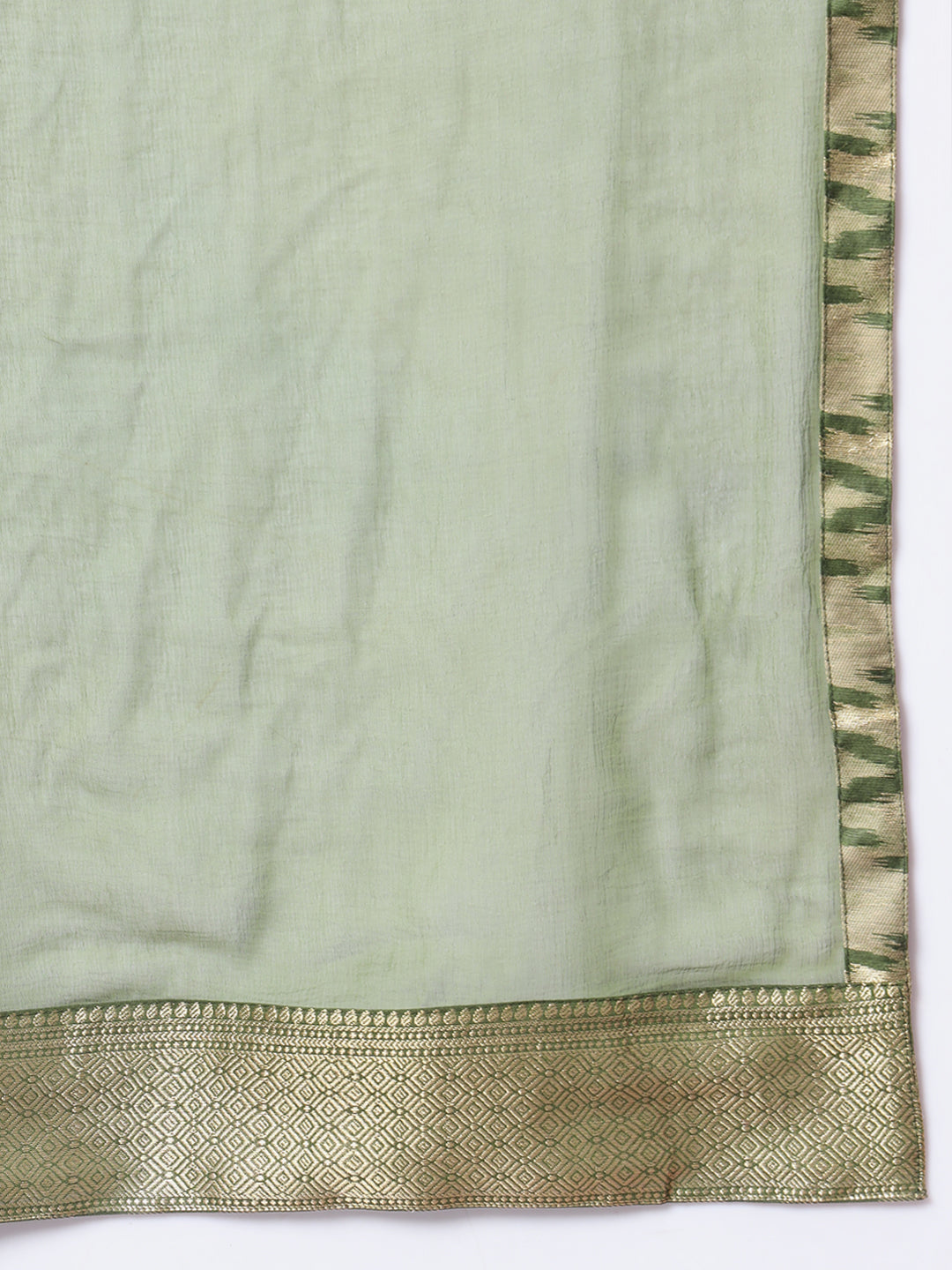 VredeVogel Flared Kurta and Trousers Pant Set Cotton Silk Blend