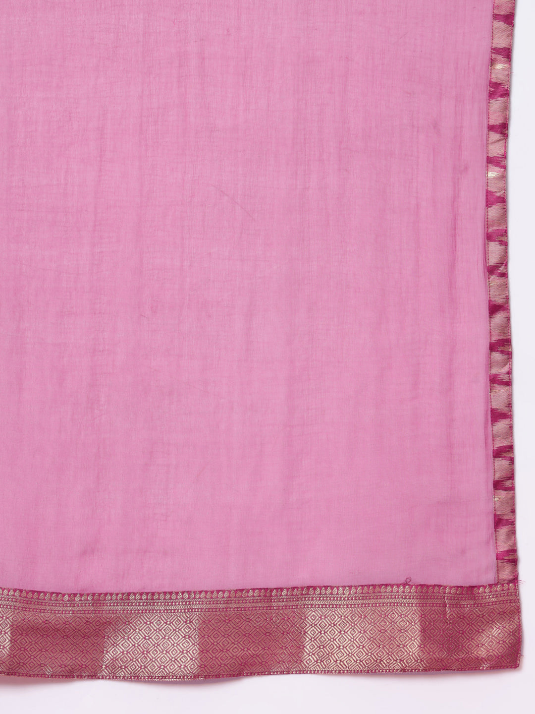VredeVogel Flared Kurta and Trousers Pant Set Cotton Silk Blend