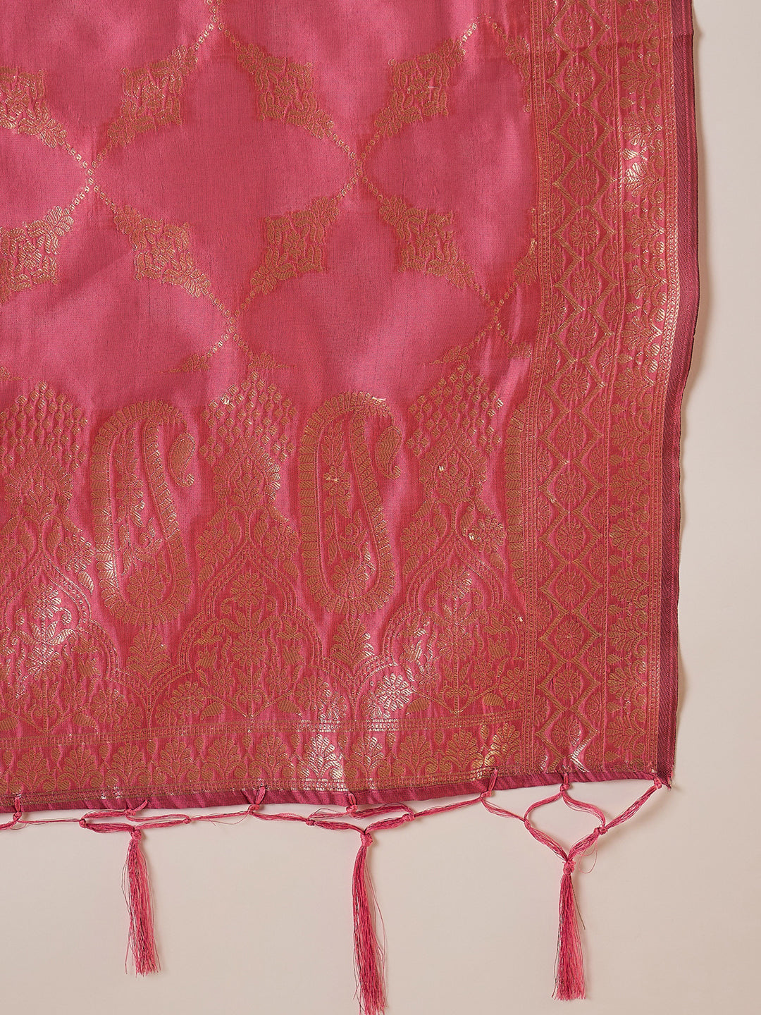 Indu Teal Silk Blend Embroidered Straight Suit Set With Dupatta