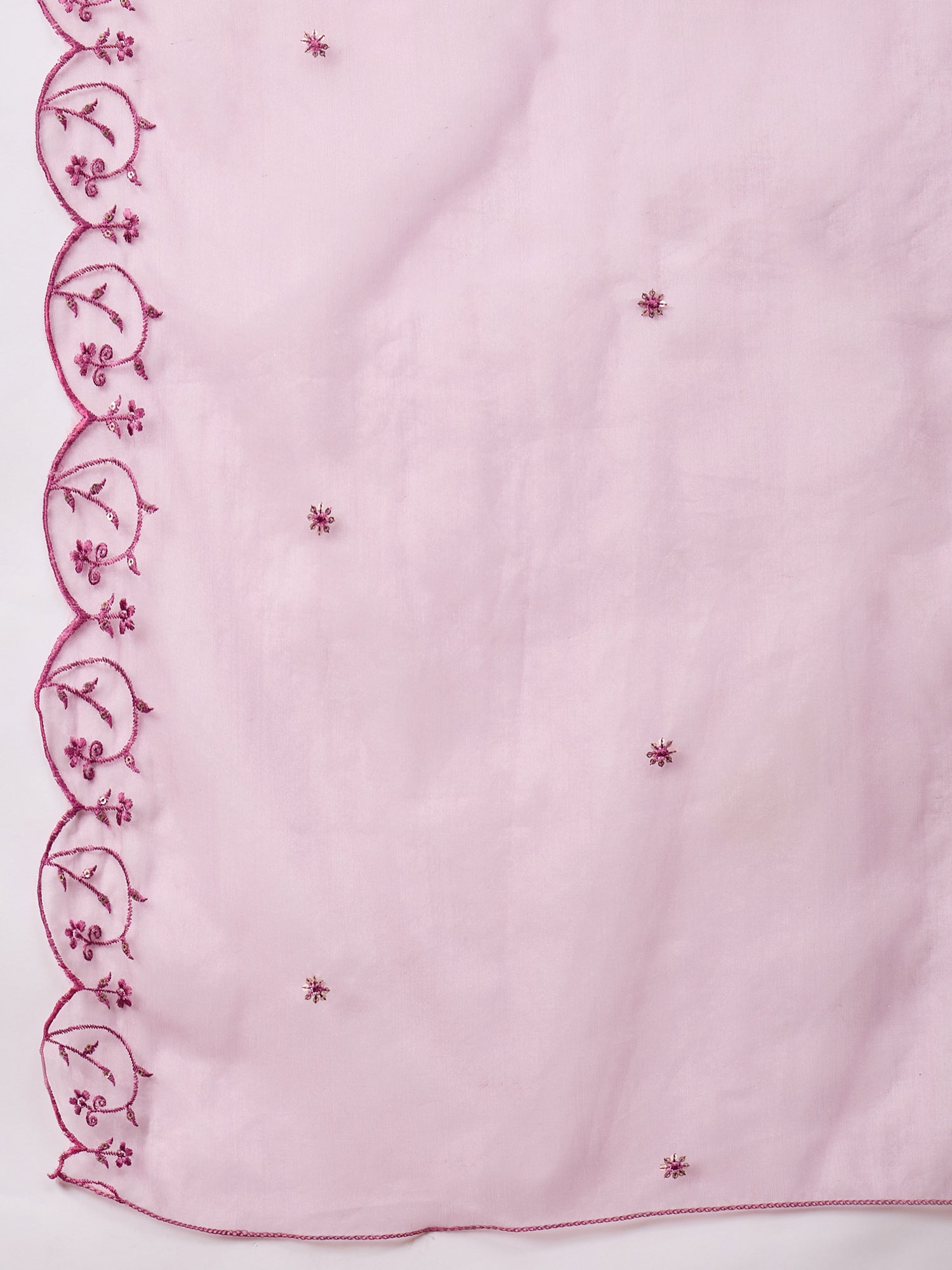 Nayika Lavender Women Silk Blend Kurta and Trousers Pant Set