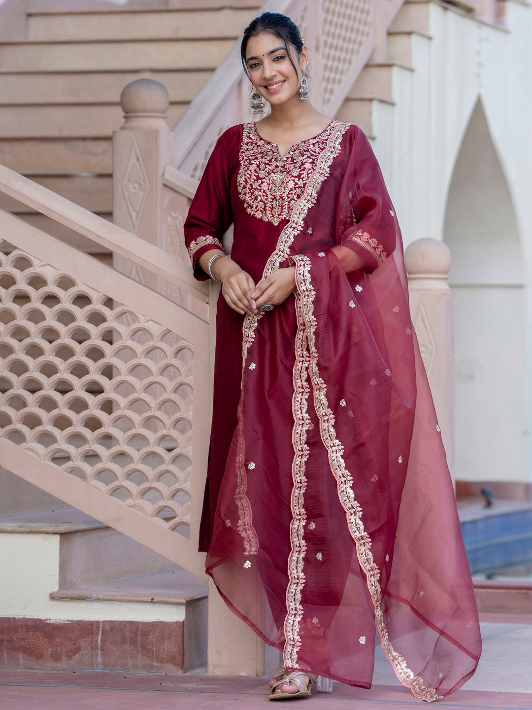VredeVogel Viscose Rayon Kurta and Pant