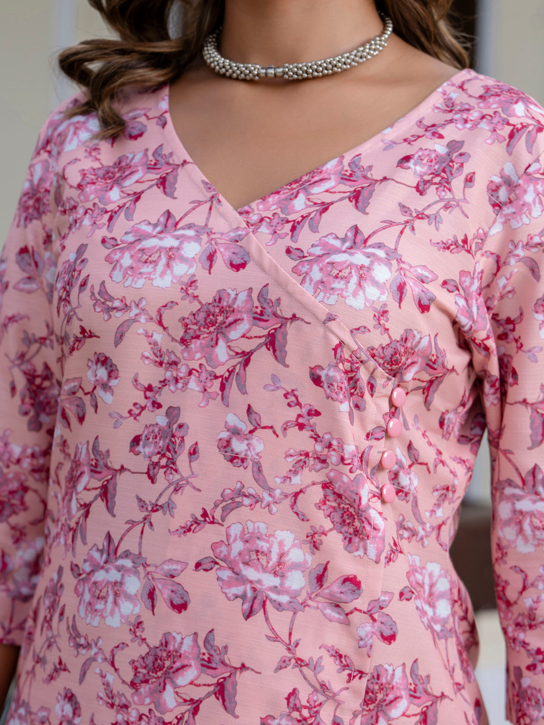 VredeVogel  Women Cotton Blend Kurta Pant Dupatta Set