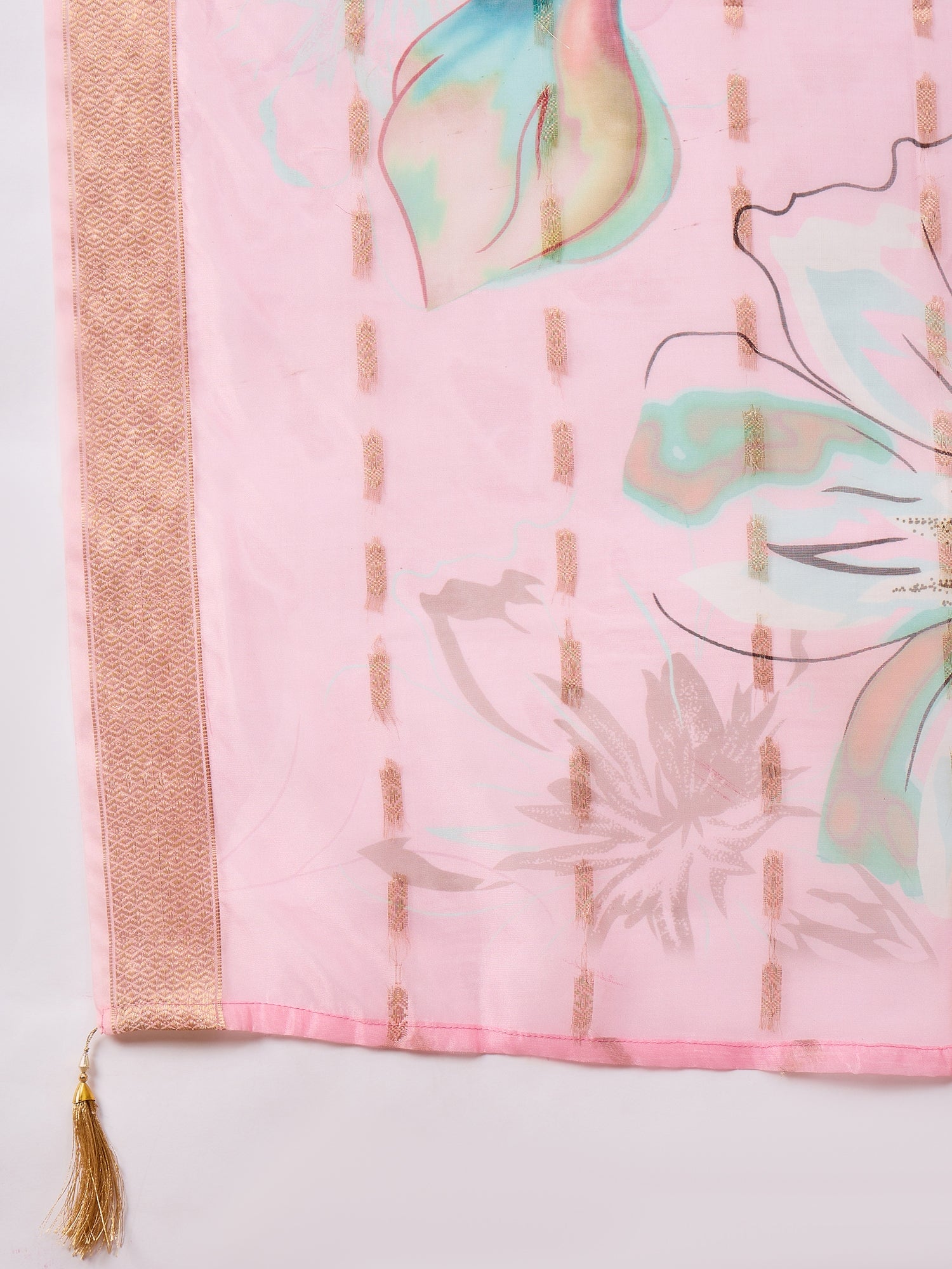 Rachna Pink Embroidered Straight Suit Set